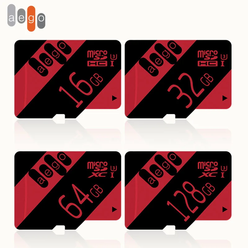 AEGO Ultra Speed NAND SDA microSD U3 16GB/32GB/64GB TF карта памяти (+ Бесплатный SD адаптер)|memory card|tf cardflash