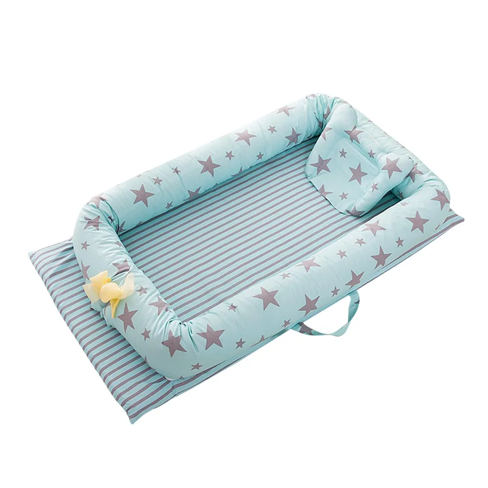 

90*50*15cm Newborn Baby Bed Portable Foldable Baby Crib Sleep Bed Travel Bed For baby Gift