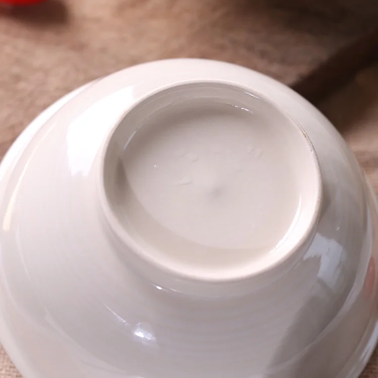 Japan Style Bamboo Plant handpanited ceramic bowls 8 inch porcelain tableware under glazed noodle soup round fruit bowl | Дом и сад