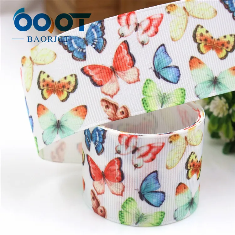 OOOT BAORJCT G-18831-1075, 38 мм, 10 ярдов мультфильм ленты термотрансферные печатные grosgrain, подарочные упаковочные материалы для ручных поделок - Цвет: G-18831-1079
