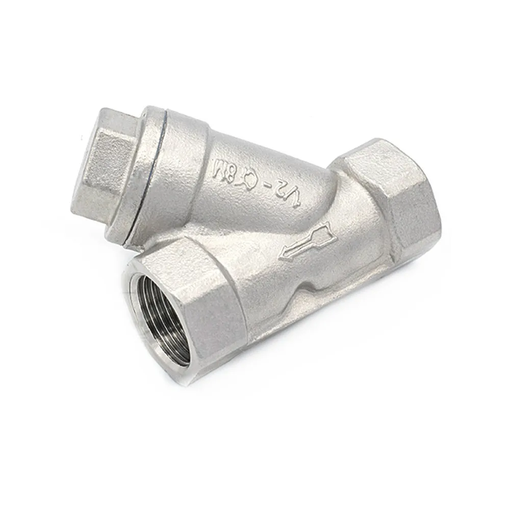 BSP 1/2 &quot3/4&quot 1 &quot1 1/4&quot &quotЖенский встроенный Y сетчатый фильтр с резьбой 304 из