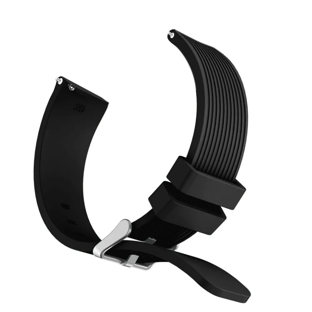 for Samsung Galaxy Watch Active Band Silicone Wristband for Galaxy Watch 46mm Bands Bracelet Watch Strap 20mm Watch Band