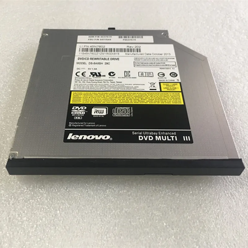 Новый оригинальный стандартный лоток 12 7 мм DVDRW для Lenovo Thinkpad T420 T430 T520 T530 W510 W520 W540