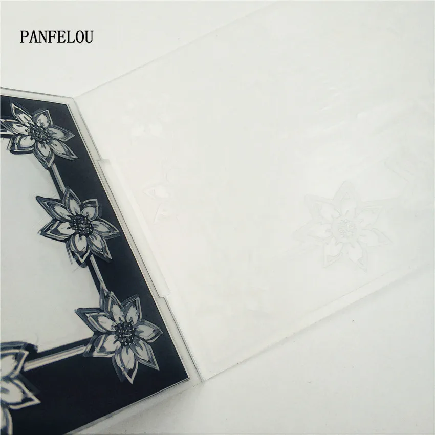 Пасхальная Цветочная рамка PANFELOU Искусственный Пластик для скрапбукинга сделай