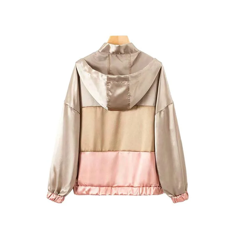 2019 Свободная куртка с большими карманами на завязках женская верхняя одежда