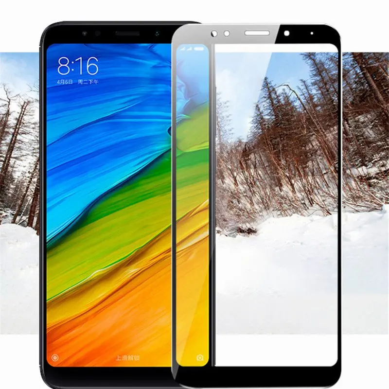 Закаленное стекло с полным покрытием для Xiaomi Redmi 4 Pro Note5 5 Plus 5A 4A 4X Защитное экрана