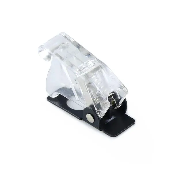 transparent 12 V, 20A, светодиодный автомобильный переключатель, F1 гоночный истребитель Переключатель Углеродного Волокна Защитная крышка TM - Цвет: transparent