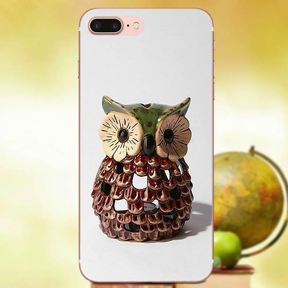 High Quality Owl On Mint TPU Hipster Case For Huawei Mate 7 8 9 10 P7 P8 P9 P10 P20 Lite Plus Pro GR5 P Smart 2017 | Мобильные