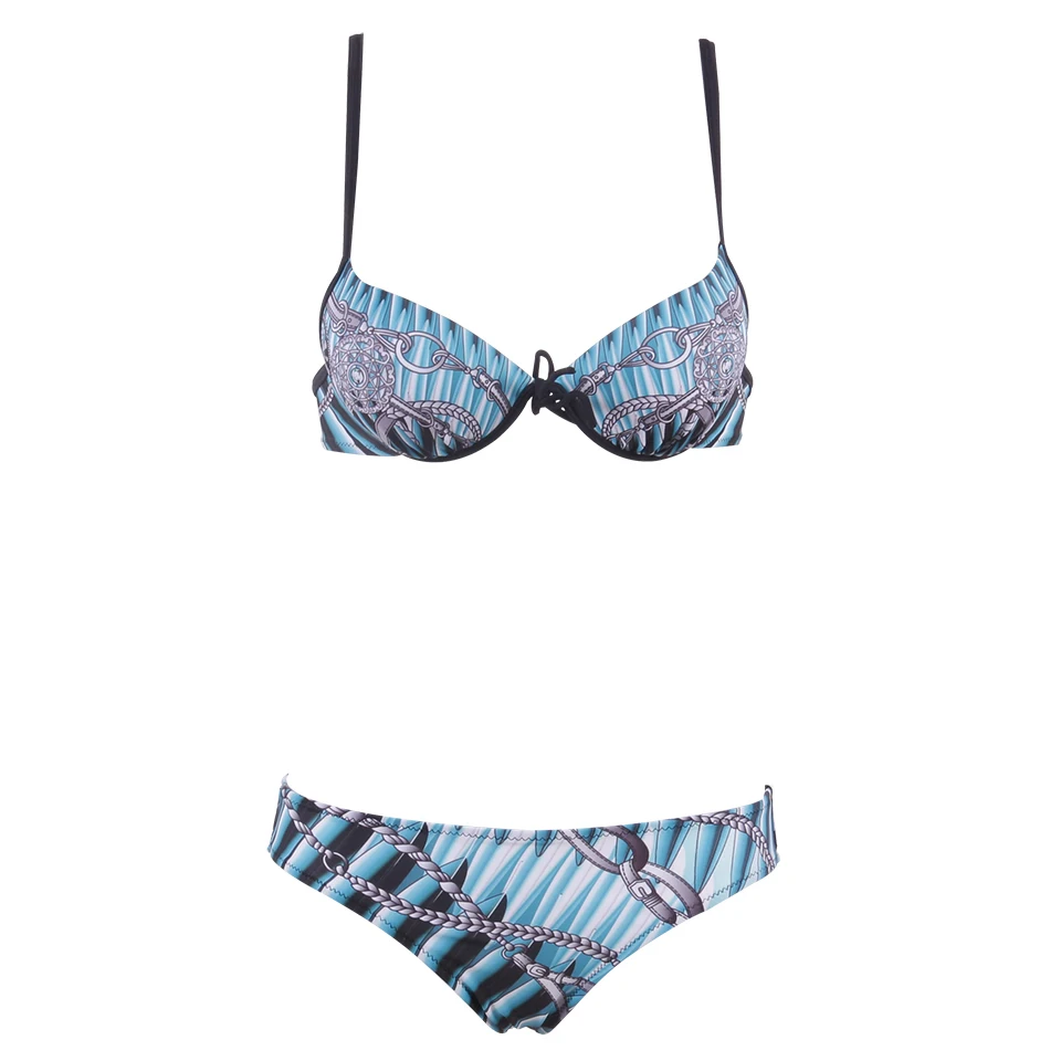 Женский купальник бикини с пуш ап TCBSG пляжный принтом новинка 2019|female beach wear|female