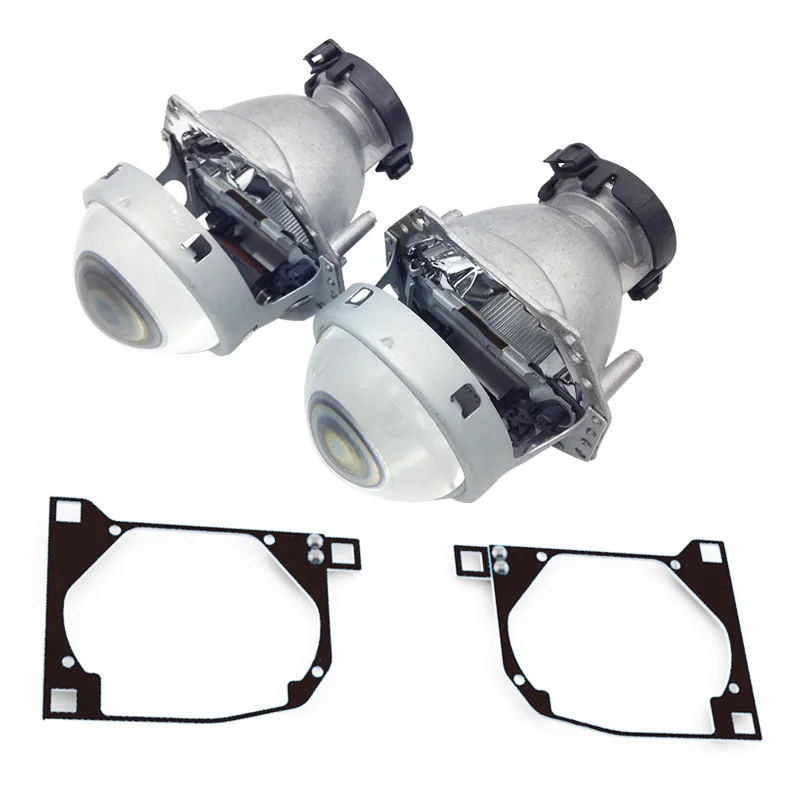 lens and bracket TAOCHIS стайлинга автомобилей переходной адаптер каркаса Hella 3R G5 объектив проектора модернизации Кронштейн для NISSAN 300ZX/FAIRLADY 1983-2000 - Цвет: lens and bracket