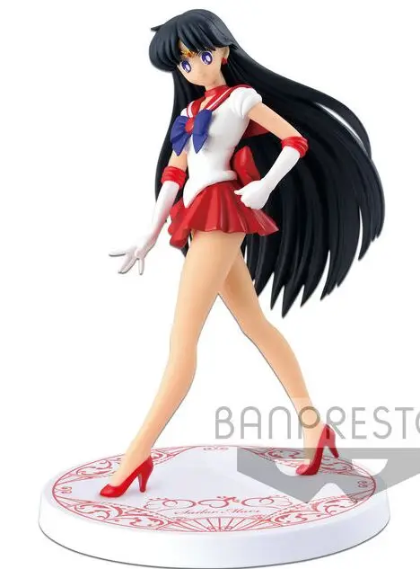 picture color BANPRESTO Сейлор Мун Меркурий Марс Венера Юпитер Сатурн Mizuno Ami Tsukino Usagi Hino Rei Minako Aino фигурка модель игрушки - Цвет: picture color