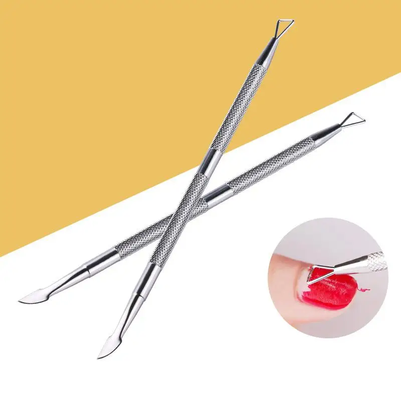 Инструмент для удаления кутикулы из нержавеющей стали|gel polish remover tool|gel removerpolish |