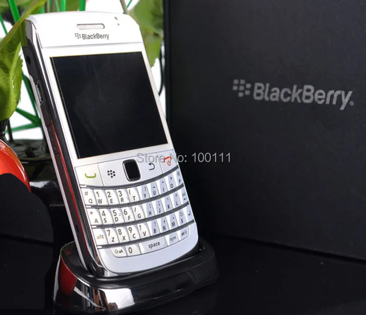 /Восстановленный Blackberry 9700 Bold мобильный телефон GSM/WCDMA QWERTY клавиатура 3.2MP камера