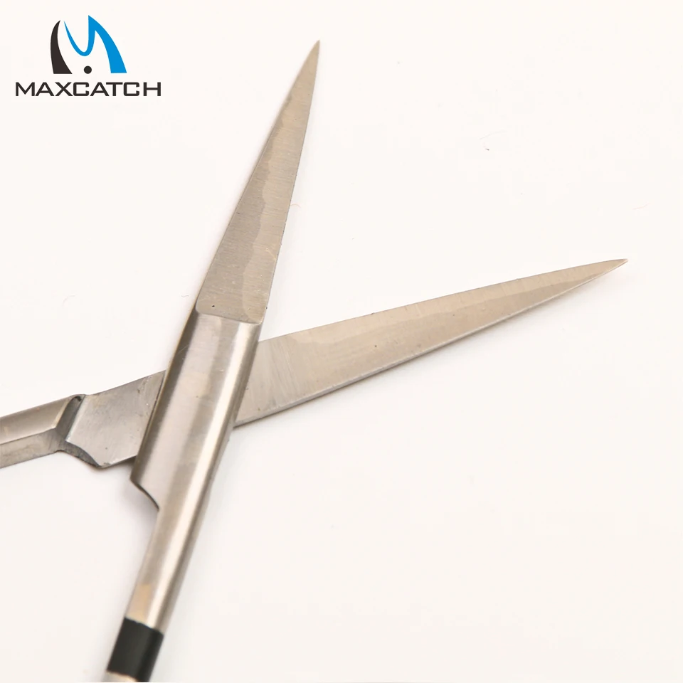 Ножницы для рыбалки Maximumcatch вольфрамовые твердосплавные прямые черные|blade vapor|blade