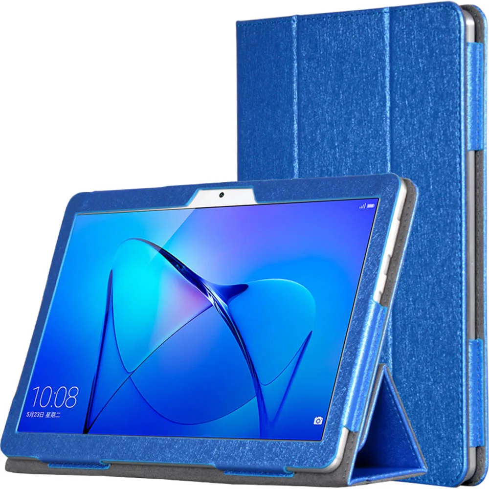 Для HUAWEI T3 10 Флип PU чехол для MediaPad AGS W09 L09 Honor Play Pad 2 9 6 + стилус|huawei mediapad case|huawei case9.6 case |