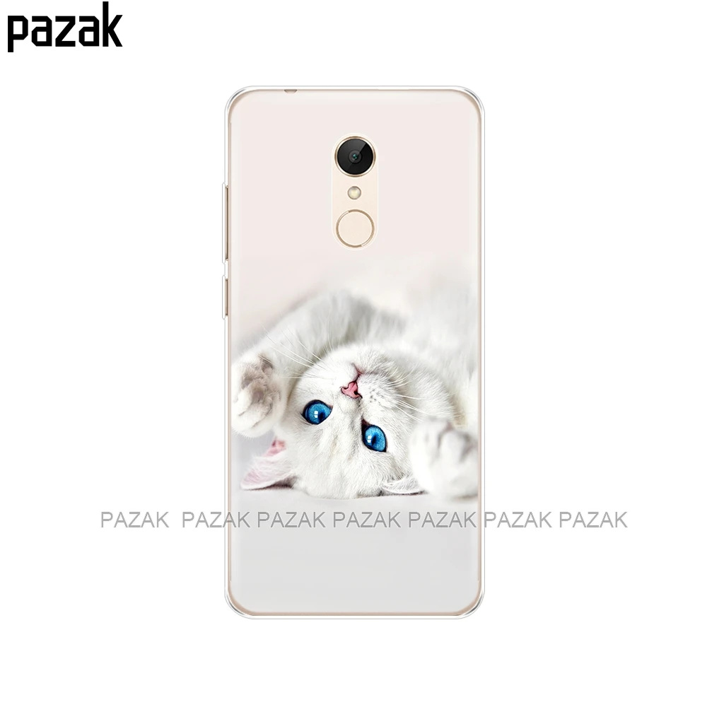 34290 Силиконовый чехол для телефона для Xiaomi Redmi 5, 5,7 дюймов, Xiaomi Redmi 5 Plus, 5,99 дюймов, чехол для hongmi Redmi 5/5 plus, Мягкий ТПУ - Цвет: 34290