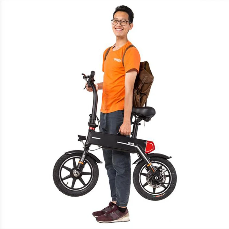 Складной электрический мини-автомобиль 14 дюймов 36 В для взрослых и мужчин женщин