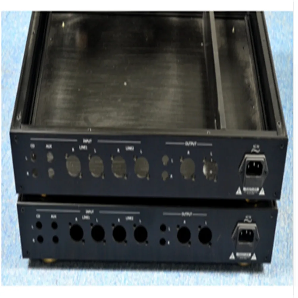 PASS 1 7/DIY box (430*70*310 мм) полностью алюминиевый усилитель шасси/Preamp пред шасси/AMP