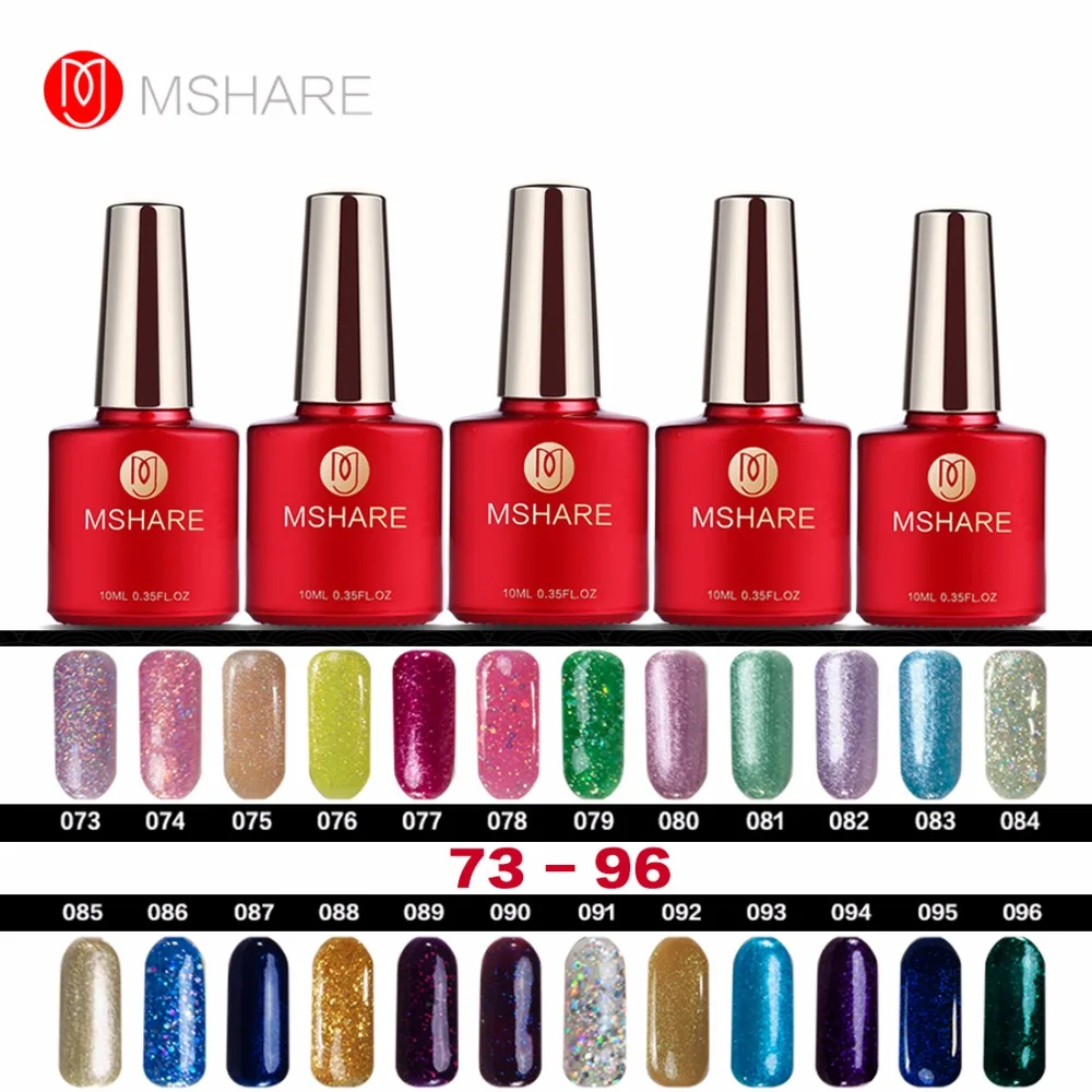 

MSHARE 12 шт./компл., новые продукты для дизайна ногтей, 10 мл, УФ-гель для ногтей, маникюрный гель для ногтей