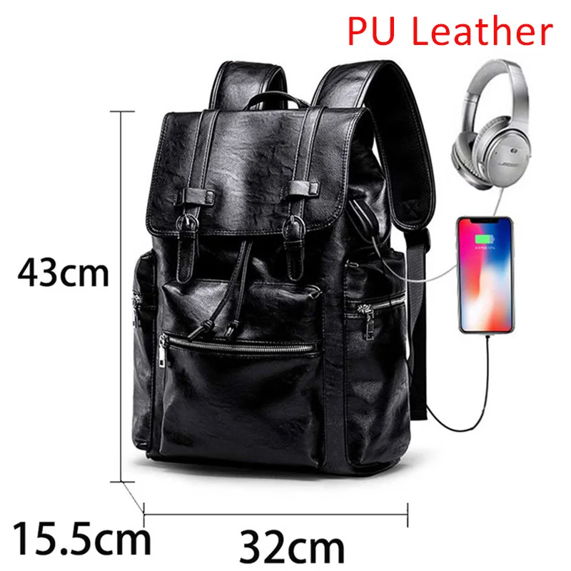 2 Anti Theft рюкзаки мужская сумка Мода Школьный Рюкзак USB зарядка рюкзаки рюкзак мужской путешествия человек - Цвет: 2