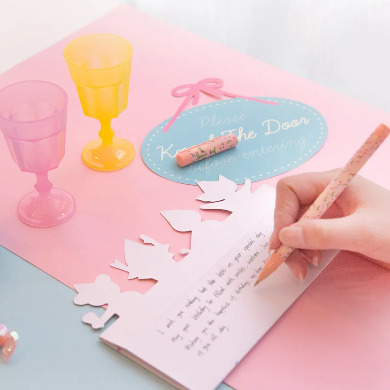 Креативная трехмерная открытка на день рождения 5 шт./лот милые Мультяшные