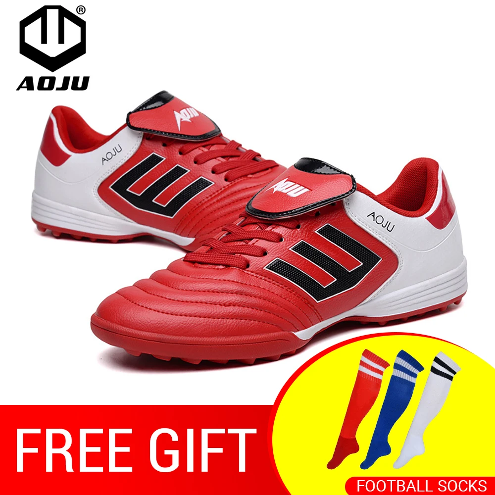 AOJU/Новое поступление Мужская футбольная обувь TF Turf Профессиональная Zapatillas Hombre
