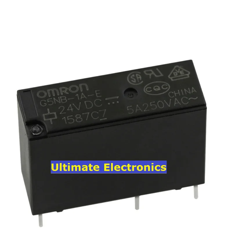 10 шт. G5NB-1A-E-5VDC G5NB-1A-E-12VDC G5NB-1A-E-24VDC DC5V DC12V DC24V 5A реле | Электронные компоненты и