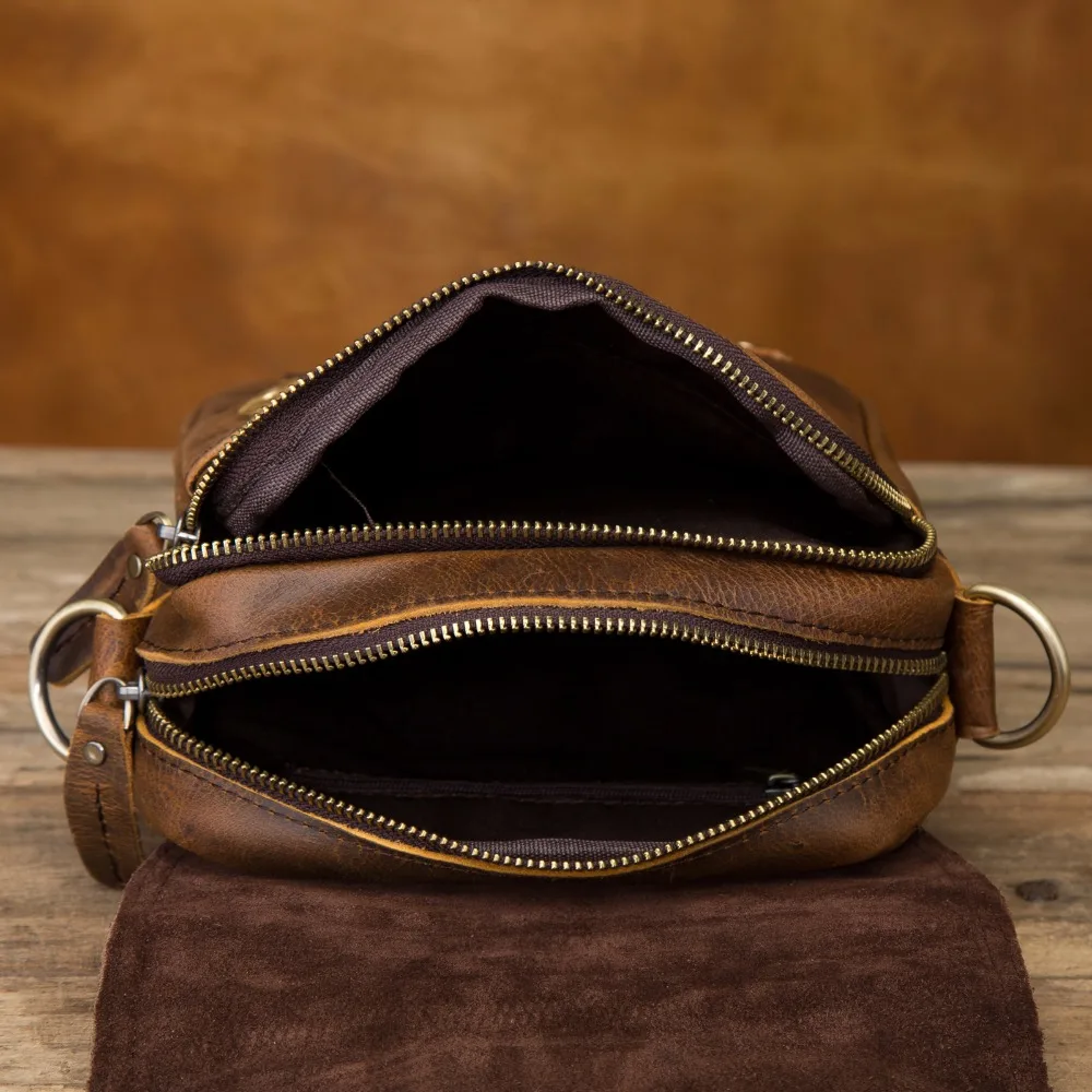quality leather male casual design shoulder messenger bag cowhide fashion cross body bag 8 tablet tote mochila satchel bag 152 free global shipping