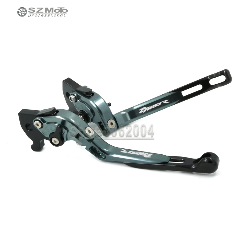 Алюминиевый складной выдвижной рычаг тормоза переднего и заднего с логотипом