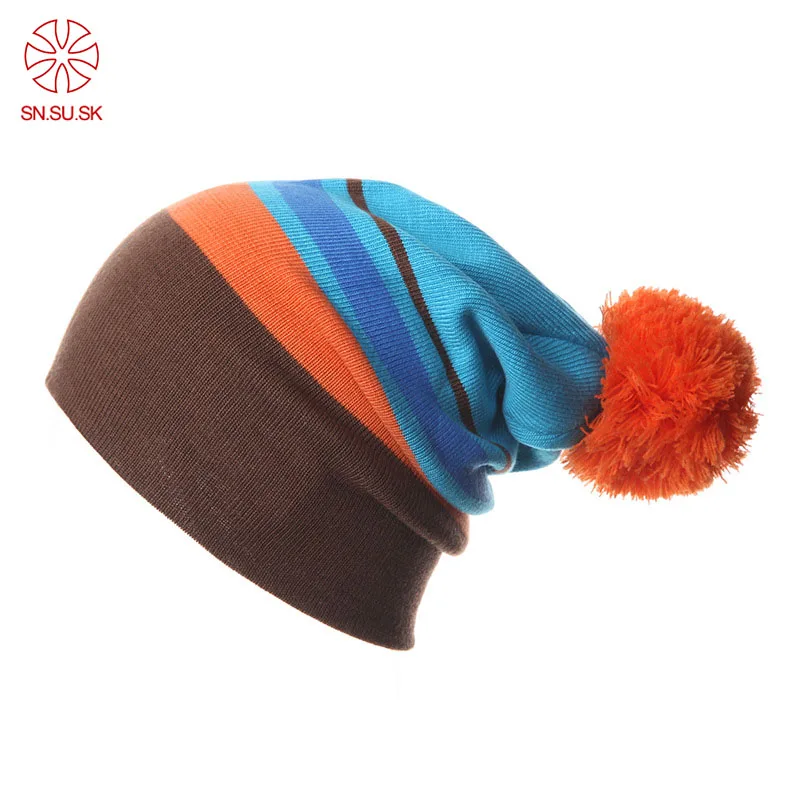 

Winter Worm Caps Gorros Skating Hats Snowboard Skullies SKi Hat Beanies For Man Woman Beanie Knitted Cap