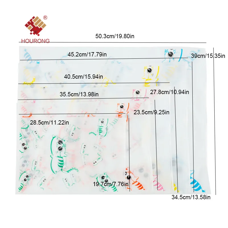 Креативный мультяшный животный узор ПВХ дорожные органайзеры водонепроницаемые