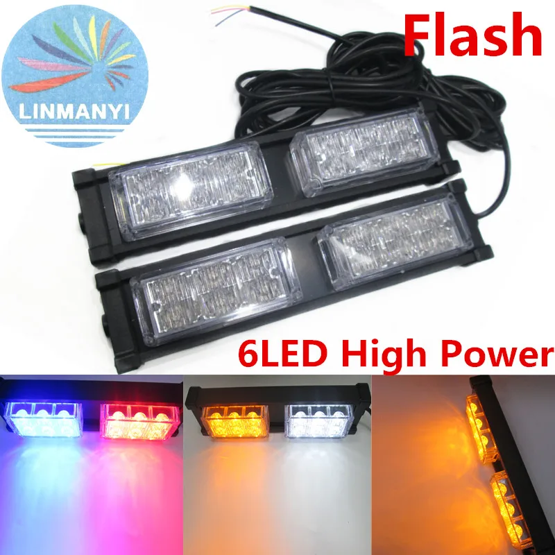 

18W Burst flash Super bright before the bar lights warning lights explosion flashing lights to start the lights strobe light 12V
