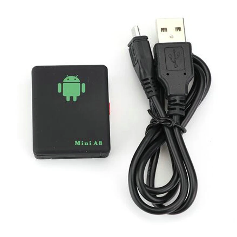 Мини-трекер А8 с кнопкой SOS устройство отслеживания GSM/GPRS/LBS глобальное время для