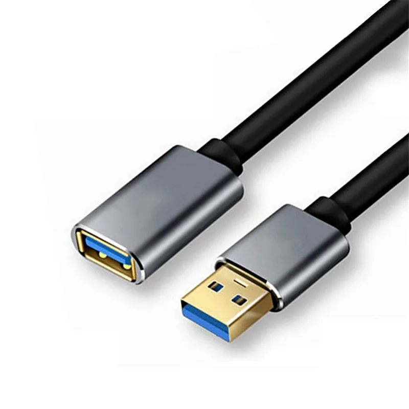 0,5 м, 1 м, 1,5 м, USB 3,0, кабель-удлинитель, быстрая скорость, USB3.0 Тип A, мужской и женский кабель для синхронизации данных, USB разъем для компьютера