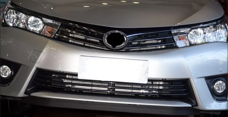Передний бампер нижний радиатор сетчатый гриль решетка радиатора для Toyota Corolla 2014