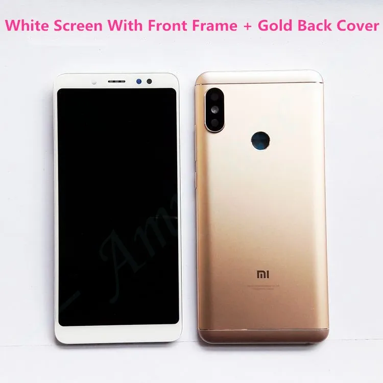 Новый ЖК-дисплей 2160x1080 экран в сборе ЖК-рамка для Xiaomi Redmi Note 5 крышка аккумулятора