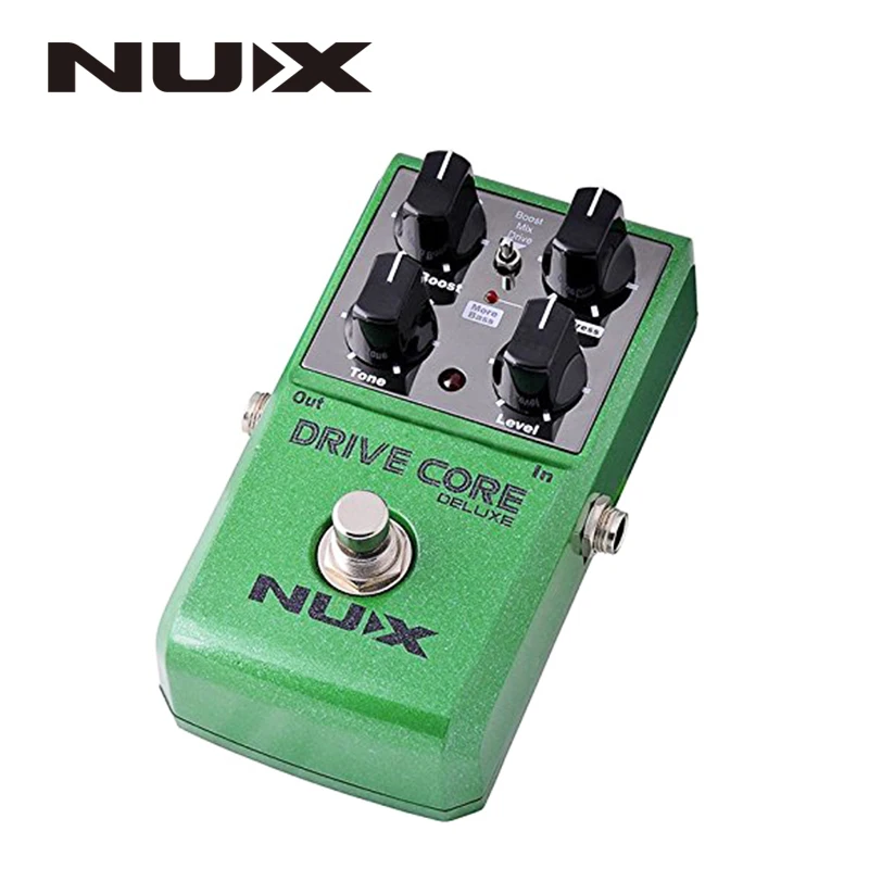 Классическая электронная педаль NUX Drive Core Deluxe Overdrive для гитары создания эффектов