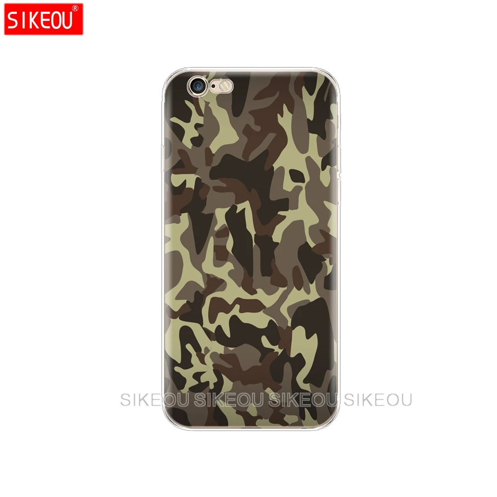 Силиконовый чехол для Iphone 6X8 XS 11 pro Max XR 7 6s 5 5s SE 2020 Plus 10 телефона крутой военный