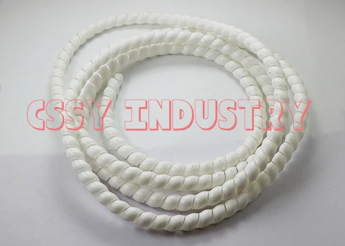 

2meter/lot free shipping 32mm Flame retardant spiral bands diameter Cable casing Cable Sleeves Winding pipe