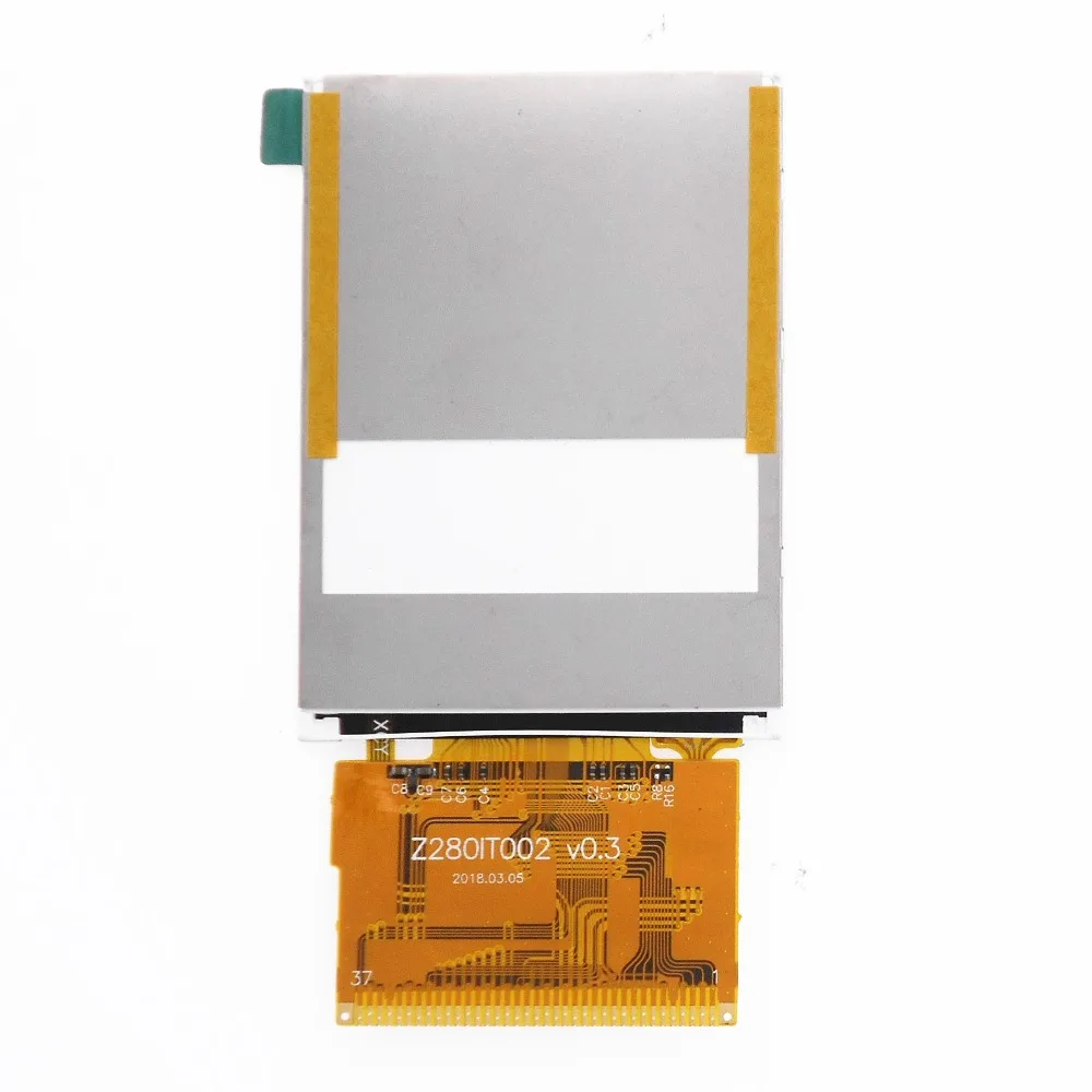 Z280IT002 2 8 дюймовый TFT 240*320 сенсорный ЖК экран 37pin dricer IC ILI9341|Запасные части| |