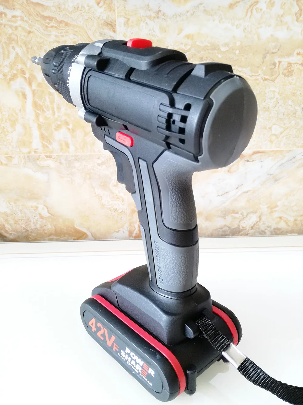 Электрическая ручная дрель 42 в Аккумуляторная электрическая отвертка домашние