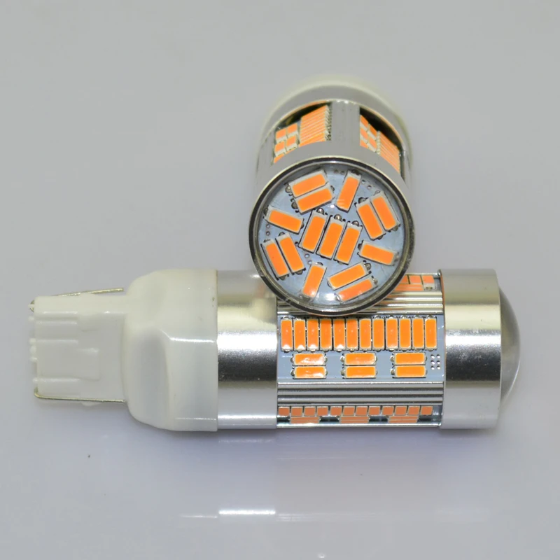 2x LED CanBus без ошибок 1156 7506 7528 BA15S P21W led BAU15S PY21W T20 7440 WY21W для автомобиля световой сигнал