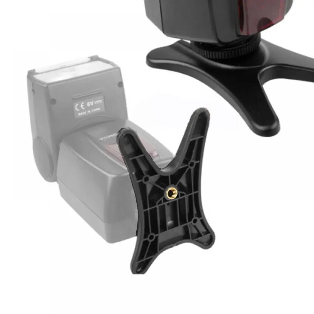 2 шт. Meking подставка для горячего башмака осветительная Speedlite/Speedlight/Вспышка 2в1