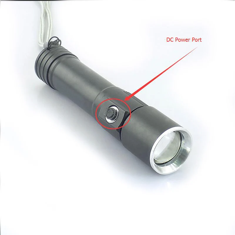 Светодиодный мини фонарик Q5 масштабируемый магнитный 1600 люмен тактический для