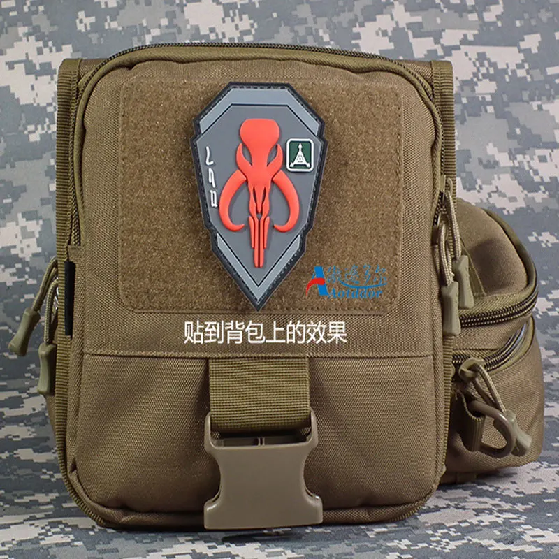 

PVC Bounty Hunter Embroidery Armband Outdoor Waterproof Tactical Patch Exclusive Armband Design Clothing Backpack Accessories