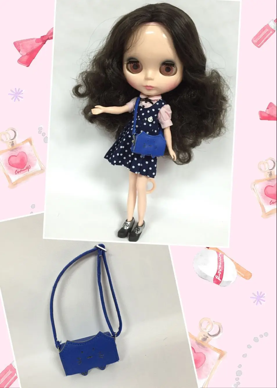 Сумка для кукол blyth подходит 1/6 кукла licca Azone и т. д.|blythe doll bags|doll bagbag for |