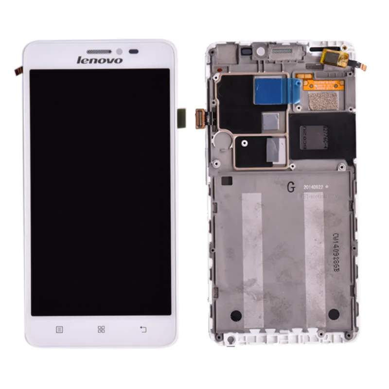 Orginal For Lenovo S850 LCD Display and Touch Screen Digitizer Assembly with frame Black White color | Мобильные телефоны и