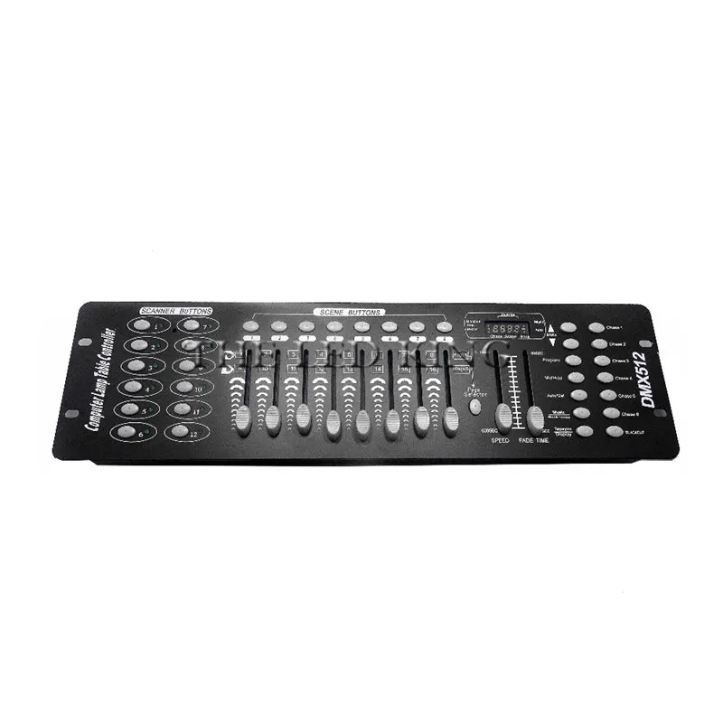 Новейший 192 DMX контроллер диджей оборудование DMX 512 консольное сценическое освещение для Светодиодный прожектор с движущимся паром