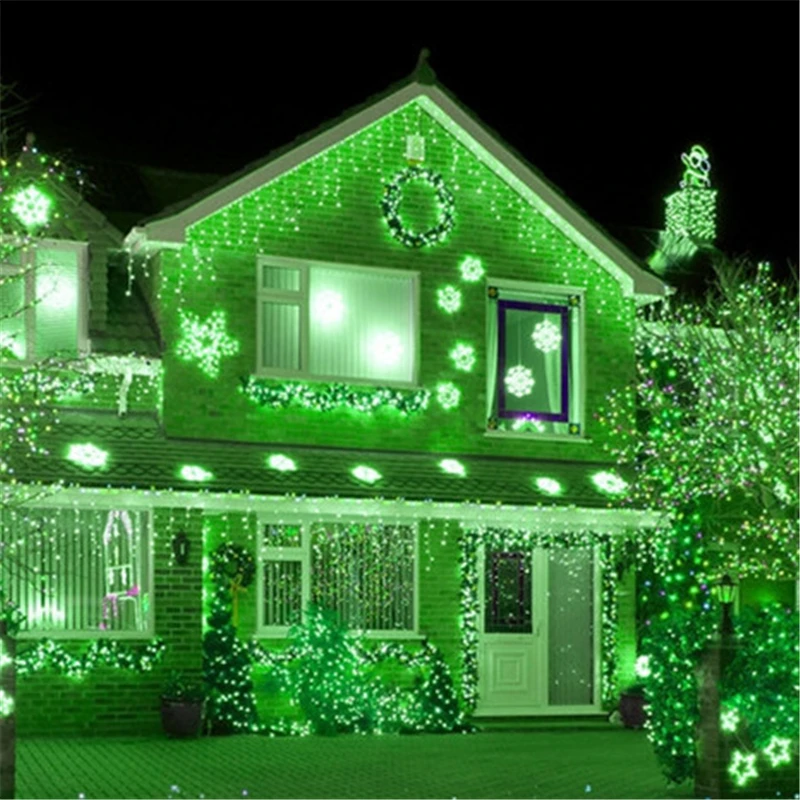 10 метров сосулька светодиодная медная проволока Звездные струнные огни