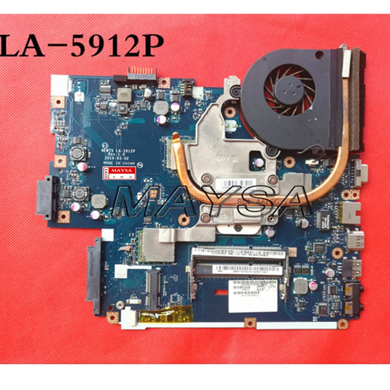 

Оригинал, новинка, деталь, подходит для материнской платы ноутбука ACER Aspire 5552G 5551G + радиатор = Φ MB.BL002.001 (MBBL002001) DDR3